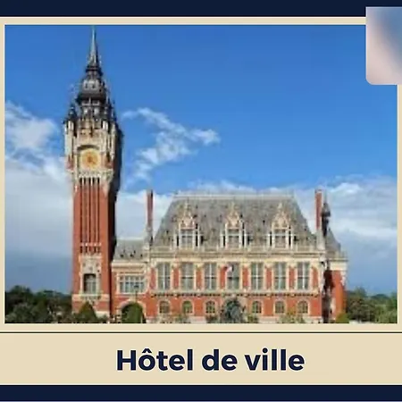 Apartmán Le Pant'or - Proche A16 - Tv Wifi Calais