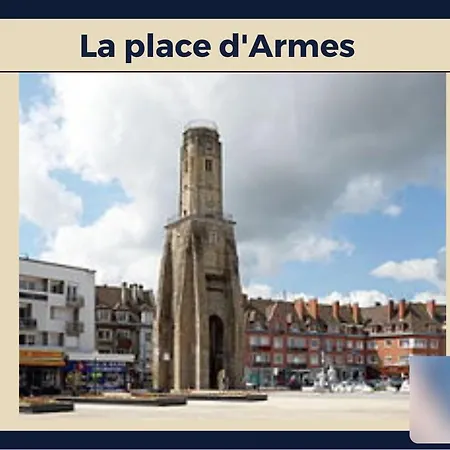 Le Pant'or - Proche A16 - Tv Wifi Apartment Calais